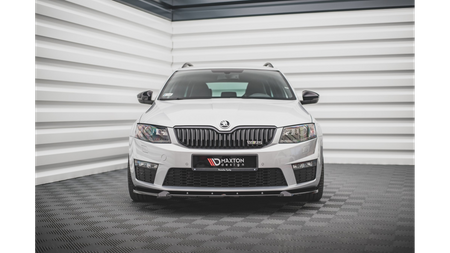 Splitter Skoda Octavia III RS Front v.3 Gloss Black