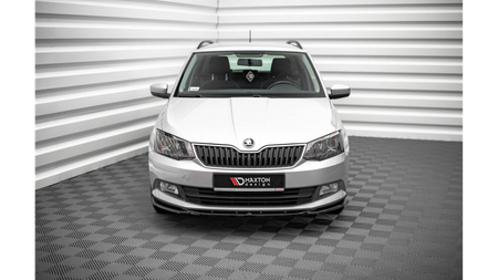 Splitter Skoda Fabia III Front v.2 Gloss Black