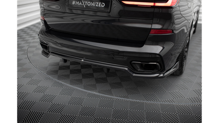 Splitter BMW X7 G07 Facelift M-Pack Tył Środkowy z Dyfuzorem
