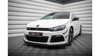 Splitter Volkswagen Scirocco III R Front Pro + flaps Black-Red