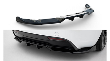 Splitter Tesla Model 3 Performance Mk1 Facelift Rear Central with Diffuser v.1