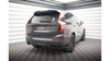 Splitter Volvo XC90 R-Design II Facelift Rear Central with Diffuser Gloss Black