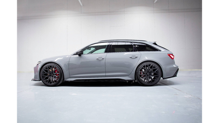 Dokładka Audi RS6 RS7 C8 Progi v.2 Gloss Black