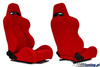 Racing seat DRAGO Velvet Red