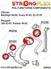 Front anti roll bar mount