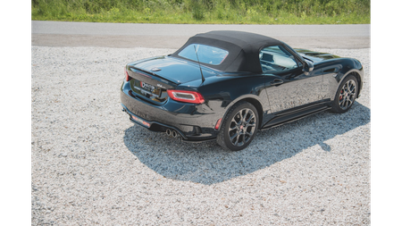 Splitter Fiat 124 Spider Abarth Rear Central Gloss Black