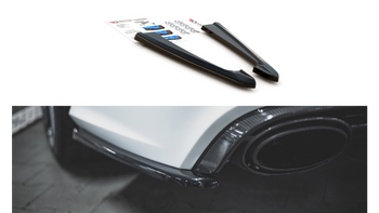 Splitter Audi RS6 C7 Tył Boczne v.2 Gloss Black