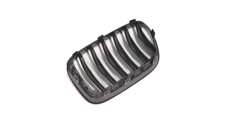 Grill BMW X3 F25 podwójne żeberka Gloss Black