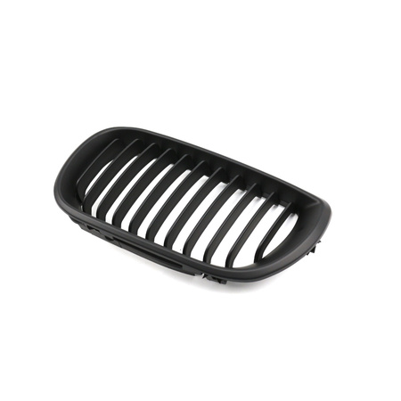 Grill BMW 3 E46 Facelift Compact pojedyncze żeberka Matt Black