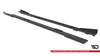 Diffuser Mazda 3 I MPS Side Skirts Street Pro Black-Red + Gloss Flaps