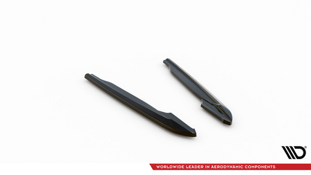Splitter Audi S8 D5 Rear Side v.2 Gloss Black