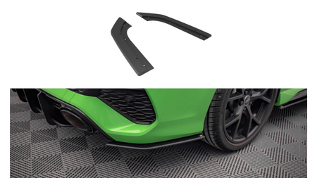 Splitter Audi RS3 8Y Tył Boczne Street Pro Black-Red