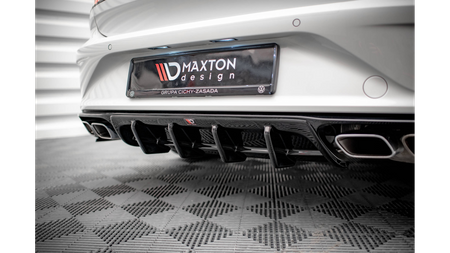 Diffuser Volkswagen Arteon R Rear Valance Gloss Black