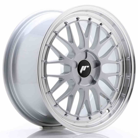 JR Wheels JR23 18x8,5 ET25-48 5H BLANK Hyper Silver w/Machined Lip