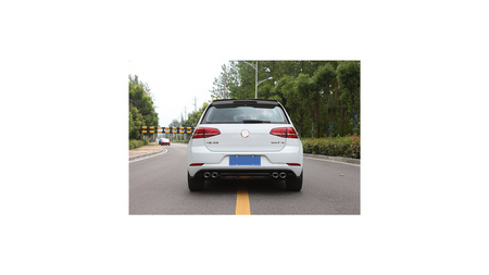 Bumper Volkswagen Golf 7 Rear with Diffuser