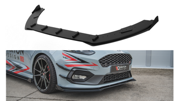 Splitter Ford Fiesta VIII ST ST-Line Front Racing Durability + Flaps Black-Red