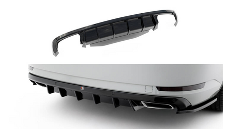 Dokładka Skoda Superb Mk3 Zderzak Tył