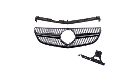 Grill Mercedes-Benz E C207 A207 Facelift Black A-Type