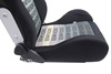 Racing seat CUGA Bride Velvet Black Grey