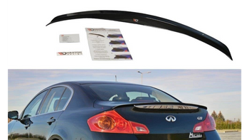Spoiler Infiniti G37 Rear Gloss Black