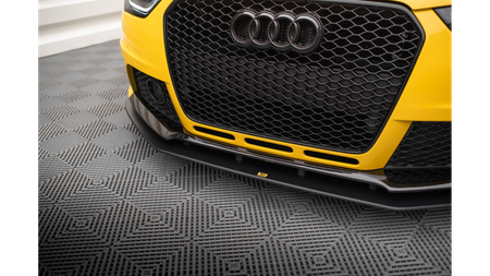 Splitter Audi RS4 B8 Front Pro Black