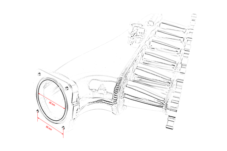 Intake manifold Toyota Lexus 2JZ-GE with throttle body and fuel rail