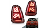 Lights MINI R56 R58 R57 R59 Facelift Rear LED Red