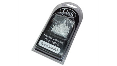 BG4 - 100 pack blanking plugs