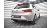 Splitter Seat Leon III Tył Środkowy z Dyfuzorem Gloss Black