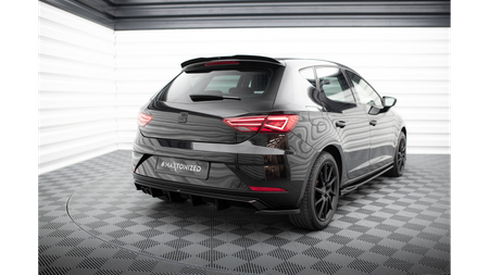 Spoiler Seat Leon III Rear Gloss Black