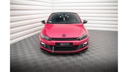 Splitter Volkswagen Scirocco III Front Gloss Black