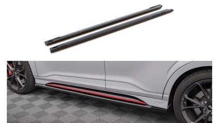 Side Skirts Hyundai Kona N Mk1 v.1 Gloss Black