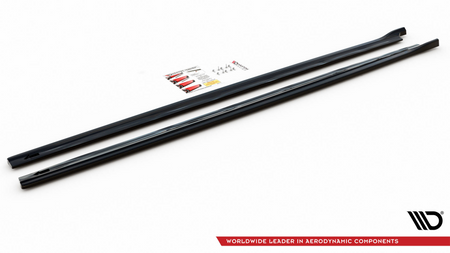 Diffuser Peugeot Partner Maxi III Side Skirts Gloss Black