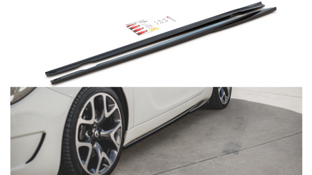 Diffuser Opel Insignia Mk. 1 OPC Side Skirts Gloss Black