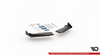 Splitter Toyota GR Yaris IV Tył Boczne Racing Durability Black + Gloss Flaps