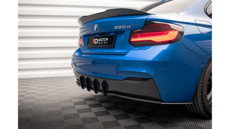 Diffuser BMW 2 F22 M-Pack Rear Street Pro Red