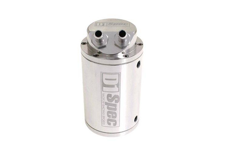 Oil catch tank D1Spec 9mm Silver