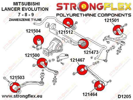 Full suspension bush kit