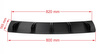 Universal Car Rear Bumper Diffuser Black