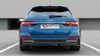 Splitter Audi A6 C8 S-Line Avant Tył Środkowy Gloss Black