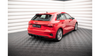 Diffuser Audi A3 8Y Rear Street Pro Black-Red