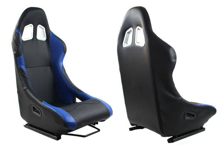 Racing seat MONZA RACE PLUS PVC Blue