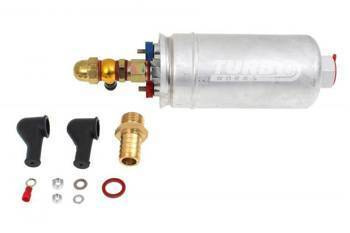 TurboWorks Fuel Pump 044 300lph + Mounting kit Silver
