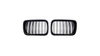 Grill BMW 3 E36 Facelift Compact podwójne żeberka Gloss Black
