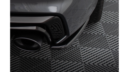 Splitter Audi A7 C8 Facelift S-Line Tył Boczne Gloss Black