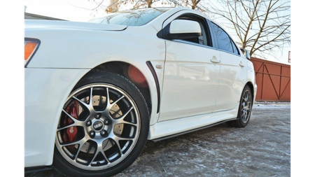 Diffuser Mitsubishi Lancer Evo X Side Skirts Racing