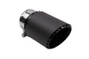 Exhaust Tip 89mm enter 76mm Carbon Matte