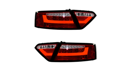 Lampy Audi A5 8T Tył LED Red-Clear