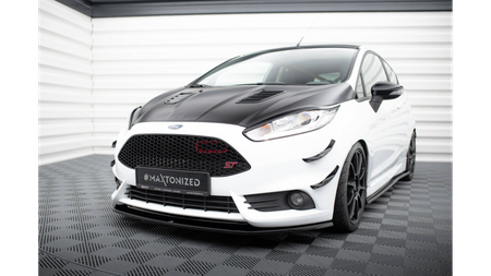 Splitter Ford Fiesta VII Facelift ST przód v.2 Gloss Black