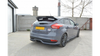 Splitter Ford Focus II STI Facelift Tył Boczne Gloss Black